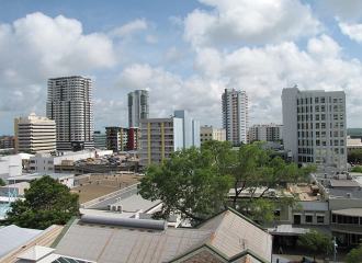 Darwin skyline during the day